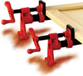 Bessey BPC-H34, 3/4-In. H Style Pipe Clamps - Incredibly Versatile, Easy to Assemble, Indespensable Workshop Clamp for Woodworking, Carpentry,