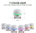 Essential Oil Diffuser, 120Ml Small Aromatherapy Diffuser, Ultrasonic Diffusers for Essential Oil, Cool Mist Humidifier with 7 Color LED and Auto