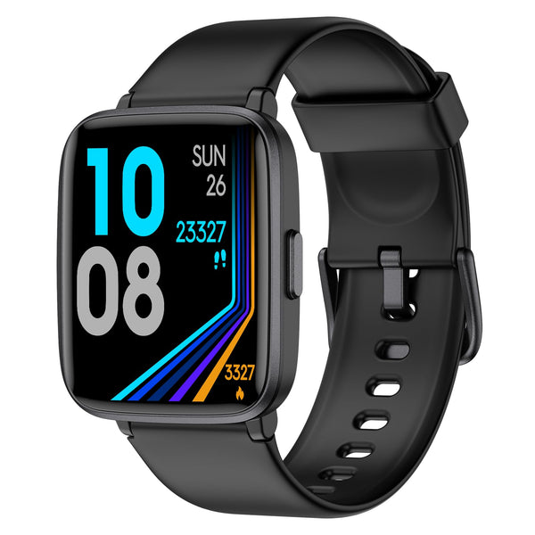 Fitness Tracker Watch with Heart Rate Monitor, Large Screen Activity Tracker with Pedometer, Sleep Monitor, Calories & Step Counter, 5ATM