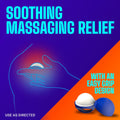 Icy Hot PRO Pain Relief Massaging Balm with Easy-Grip Applicator for Muscles & Joints, Fast-Acting, Moisturizing Formula with Maximum-Strength