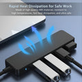 USB 3.0 Hub, VIENON 4-Port USB Hub USB Splitter USB Expander for Laptop, Xbox, Flash Drive, HDD, Console, Printer, Camera,Keyborad, Mouse(Not for