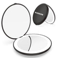 Wobsion Travel Compact Mirror,Portable 1X/10X LED Makeup Mirror with Magnification,Handheld 2-Sided Pocket Mirror, 3.5In Small Mirror for