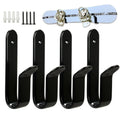 Snowboard Wall Mount Clips, Horizontal Skateboard Wall Mount?Snowboard Display Stand for Room, Garage