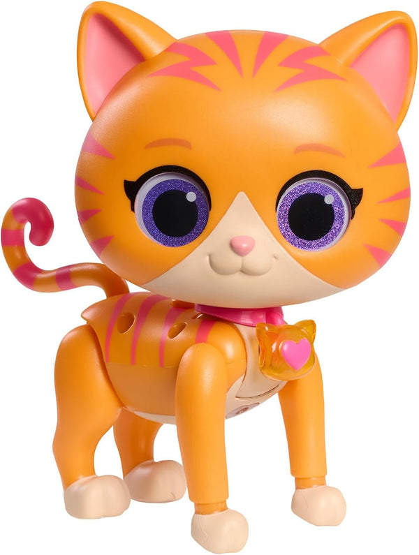 Just Play Disney Junior Superkitties Cat-Tastic Transforming Ginny Lights and Sounds Figure, Kids Toys for Ages 3 Up
