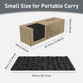 Portable Feet Acupressure Mat, Foldable Foot Massager Mat, Pressure Point Massage Pad, anti Fatigue Office Standing Desk Mat, Stand up Pad,