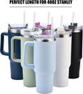 ALINK 12-Pack Reusable Plastic Clear Straws, 13 Inch Extra Long Tumbler Straws for Stanley Cups, 1 Gallon, 64 Oz 40 Oz 32 Oz Water Bottles, plus