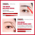 Espoir the Brow Color Fixing Cara #6 Rosy Brown 0.1 Fl Oz | Easy Fixing without Clumping | Long Lasting Smudgeproof Eyebrow Mascara | Soft Mood