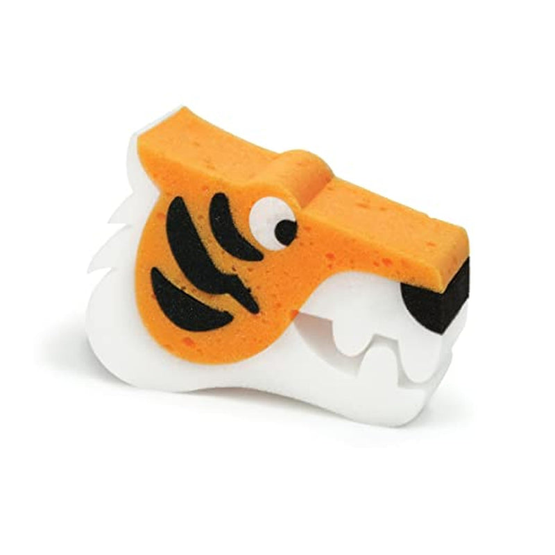 Genuine Fred Bath Biters, Children'S Bath Sponge, Tiger