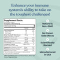 Immune Readyâ¢ Immune Boost Drink Mix - All-In-One Immune Support, Gut Health, and Electrolyte Powder Packets with Vitamin C, Beta Glucan, Zinc,