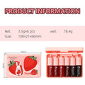 Eakroo 6 Colors Lip Tint Stain Mini Liquid Lipstick, Lip Gloss for Women, Lip Oil Stain, Lip Stain Long Lasting Waterproof, Lip Makeup, Korean