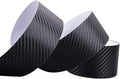 Carbon Fibre Detailing Vinyl Wrap Tape Roll DIY for Black Out Chrome Delete Window Trim Door Trim (2" X 30Ft)