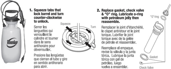 Roundup 181538 Sprayer Parts Repair Kit