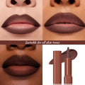 Maroon Gradient Matte Lipstick Crayon Lip Liner Pencil, Flawless Contour Gradual Ombre Effect Lip Pencil, for Women Long Lasting Waterproof Smudge