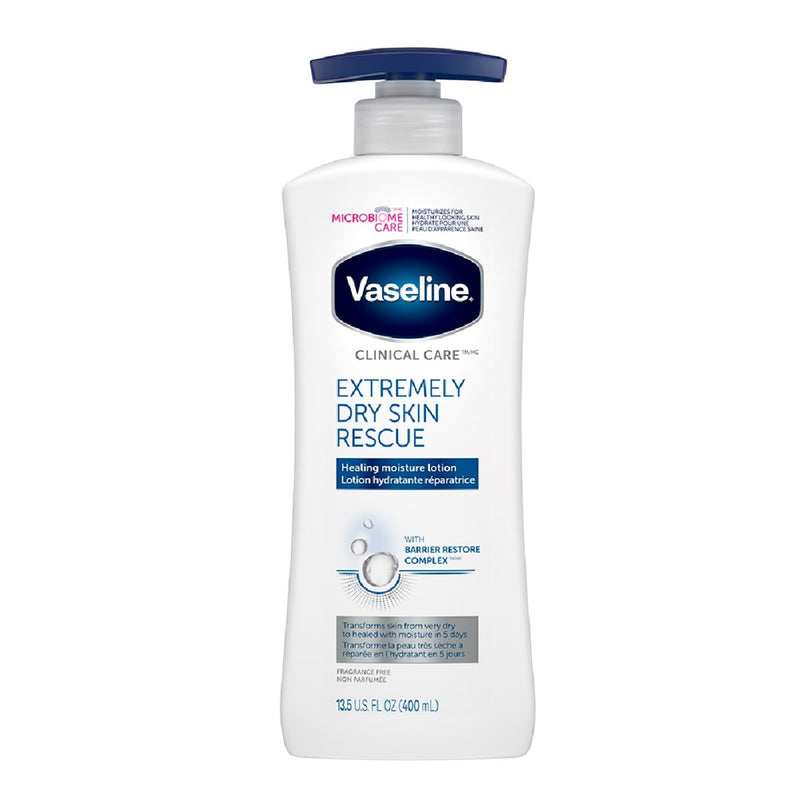 Vaseline Clinical Care Hand and Body Lotion Extremely Dry Skin Rescue 13.5 Oz