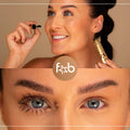 Fab Superstar Mascara: Waterproof Volumizing High Lash Lift Beauty Mascara: Black Liquid Mascarra for Bold Volume and Length - Infused with