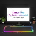 RGB Mousepad Led Mouse Pad, Large Mouse Pad,Led and Big Mouse Mat