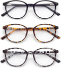 Blue Light Blocking Glasses round Women Men Computer Glasses anti Eye Strain/Uv/Glare Gaming Glasses