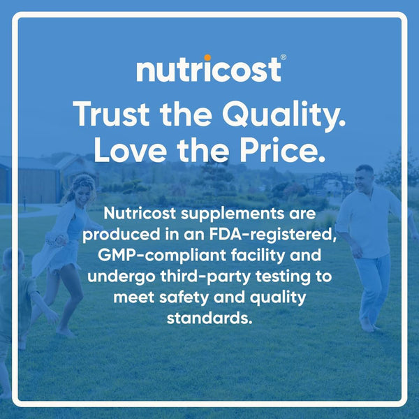 Nutricost Vitamin K2 (MK7) (100Mcg) + Vitamin D3 (5000 IU) 120 Softgels - Gluten Free and Non-Gmo