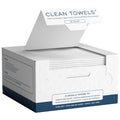 Clean Skin Club Clean Towels™, 100% USDA Biobased Dermatologist Approved Face Towel, Disposable Clinically Tested Face Towelette, Facial Washcloth, Ultra Soft Makeup Remover Dry Wipes, 1 Pack, 25 Ct