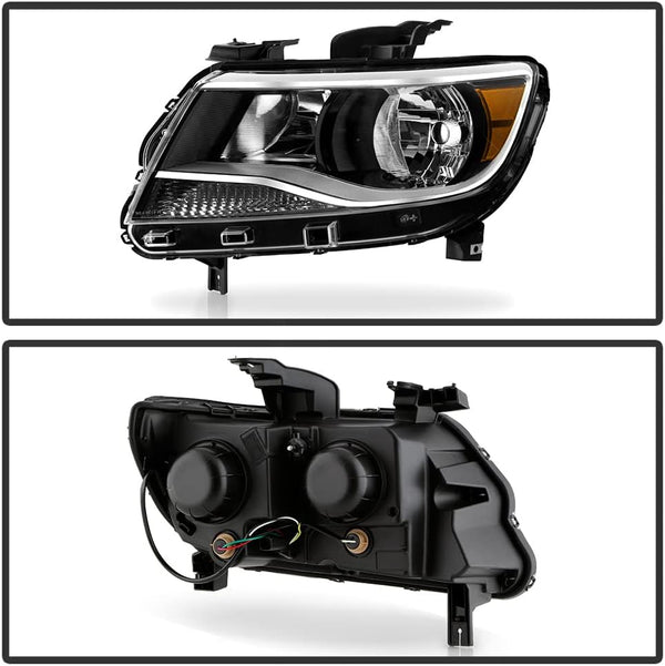 ACANII - For2015-2022 Chevy Colorado Headlights Headlamps Head Lights Lamps Aftermarket Replacement Driver + Passenger