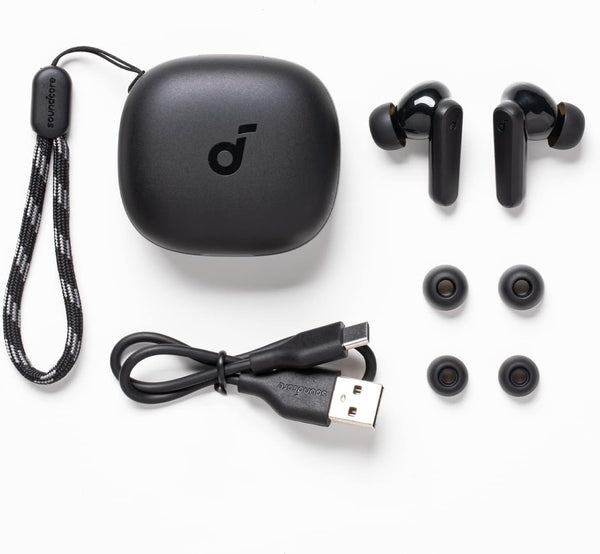 Soundcore by Anker P20I True Wireless Earbuds, 10Mm Drivers with Big Bass, Bluetooth 5.3, 30H Long Playtime, Water-Resistant, 2 Mics for AI Clear