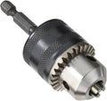 Yakamoz 0.6-6.5Mm 1/40-1/4" Capacity Drill Chuck Adapter Converter with 1/4" Quick Change Hex Shank Impact Driver Conversion Tool