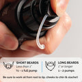 ZEUS Refined Beard Oil, Leave in Conditioner Oil for a Softer Beard & Mustache - Made in USA (Verbena Lime) 1.6 Oz.