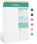 To Do List Notepad - to Do List Notebook for Work with 52 Sheets, Undated Daily Planner Perfect for Enhanced Productivity and Goal Achievement - Green