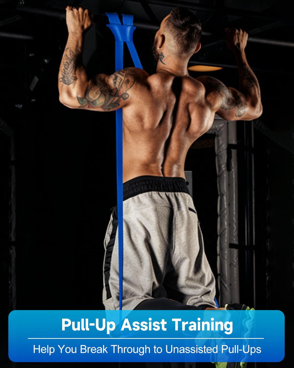 Resistance Bands Set, Pull up Assist Bands - Stretch Resistance Band - Mobility Band Powerlifting Exercise Bands for Resistance Training, Physical