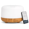 Aromatherapy Essential Oil Home Diffuser with Remote Control, 300ML Large Room Cool Mist Air Humidifier, 8 Hours Quiet Operation, Timer, 7 Colors