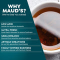 Maud'S 9 Blend Organic Tea Pods Variety Pack, 48 Ct, 9 Assorted Flavors, Recyclable Single Serve Pods â100% Gourmet Blended Tea Leaves, Compatible
