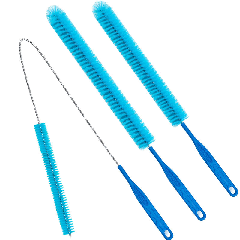 3Pack Dryer Vent Cleaner Kit, Home Improvement Essential Cleaning Tools, up to 30 Inch Long Brush Cleaning Setï¼Pet Hair Remover for Laundryï¼Drain
