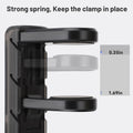PC Gaming Headphone Stand & Controller Holder, 3 in 1 under Desk Clamp Universal Headset Controllers Hook with Adjustable and Swivelling Arm
