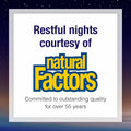 Natural Factors Stress-Relax Tranquil Sleep Extra Strength, with Suntheanine L-Theanine, 5-HTP, Melatonin, 60 Tablets