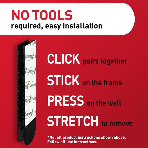 Command 20 Lb XL Heavyweight Picture Hanging Strips 8 Pairs (16 Command Strips), Damage Free Hanging Picture Hangers, Heavy Duty Great for Home