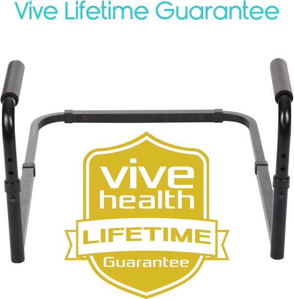 Vive Stand Assist - Mobility Standing Aid Rail for Couch, Chair - Assistance Handle for Patients, Elderly, Seniors and Disabled - Safety Grab Bar