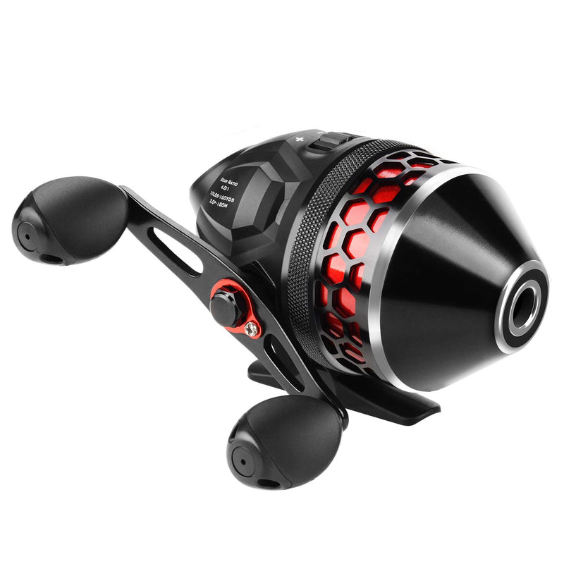Kastking Brutus Spincast Fishing Reel,Easy to Use Push Button Casting Design,High Speed 4.0:1 Gear Ratio,5 Maxidur Ball Bearings, Reversible