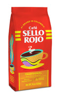 Sello Rojo, Tradicional Medium Roast Ground Coffee Bag, 16 Oz