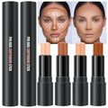 Evpct 4 Colors Contour Stick Makeup Set Concealer Stick Cream Contouring Contour Palette Makeup Kit for Beginners Nose Bronzer Stick Liquid