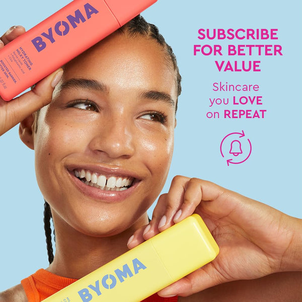 BYOMA Creamy Jelly Cleanser - Hydrating Facial Cleanser for Skin Barrier Repair -Tri-Ceramide Face Wash for Sensitive Skin & All Skin Types -