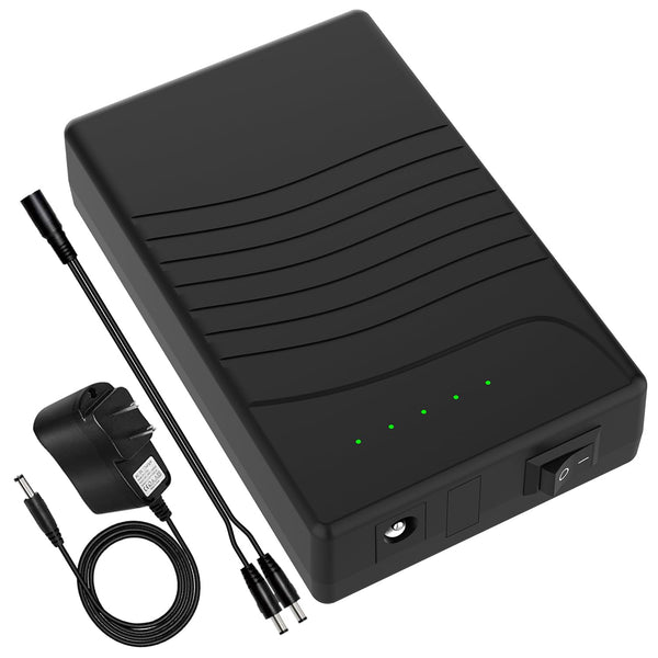 Talentcell Rechargeable 12V DC Output Lithium Ion Battery Pack for LED Strip/Light/Panel/Amplifier and CCTV Camera with Charger, Multi-Led