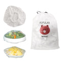 Fresh Keeping Bags, 300Pcs Food Covers, Reusable Elastic Food Storage Covers, Plastic Sealing Elastic Stretch Adjustable Bowl Lids, Universal