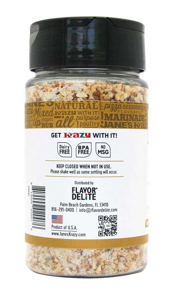 Jane'S Krazy Chunky Mixed-Up Garlic Seasoning, 4.75 Ounce (Packing May Vary)