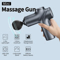 Massage Gun Deep Tissue, Silent Brushless Motor and Portable Massage Gun with 4 Interchangeable Heads for Deep Muscle Relief and Relaxation, Relax