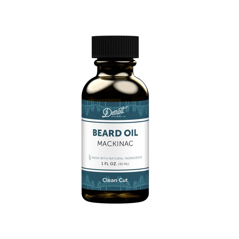 Detroit Grooming Beard Oil | Hydrating & Nourishing Formula â¢ Mackinac Scent (1 Oz)