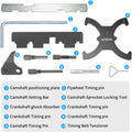 Camshaft Timing Locking Tool Kit Compatible with Ford Fusion Escape Focus Fiesta Mazada 1.25 1.4 1.6 1.7 1.8 2.0 2.3L 2.5L Ecoboost 1.5L 1.6L, 2.0