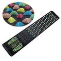 Reflexology Foot Massage Mat, Acupressure Stone Massager for Feet, Home Health Care 170Cmx35Cm