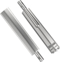 LS'BABQ Grill Burners Replacement Parts for Bull Grill, Cal Flame Aussie Blaze Bakers Chefs Jenn AIR Thermos Turbo Charbroil, 4 Pack Heavy Duty