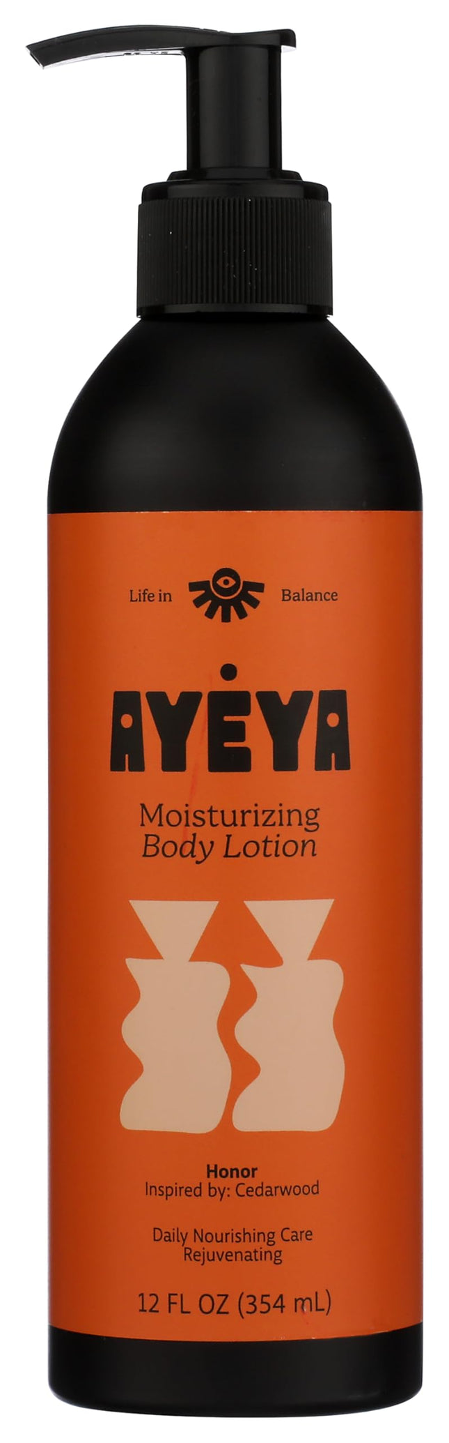 Ayeya Honor Moisturizing Body Lotion, 12 OZ