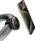 A2C Gym Fitness Phone Mount for Magsafe - 17 N52 Strong Magnets Stable and Secure Phone Mount with Adjustable Strap, Compatible with Gym
